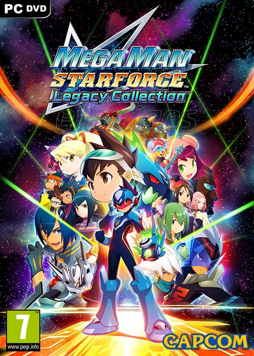 Mega Man Star Force Legacy Collection – okładka gry