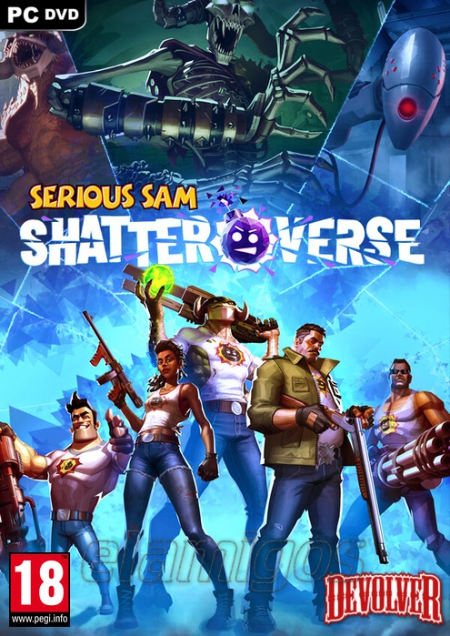 Serious Sam Shatterverse – okładka gry