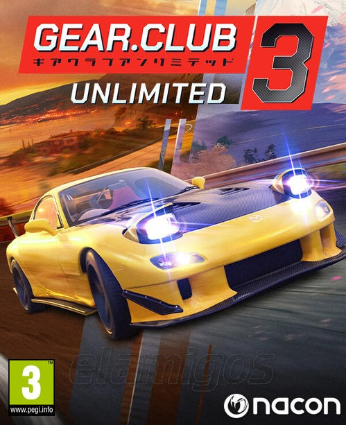 Gear Club Unlimited 3 – okładka gry